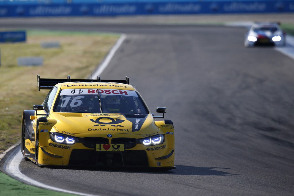 Glock takes hard fought race two victory